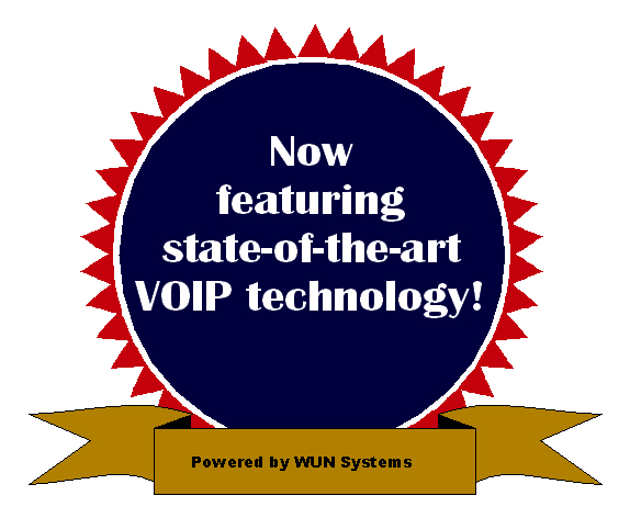 Now Featuring VOIP Technology